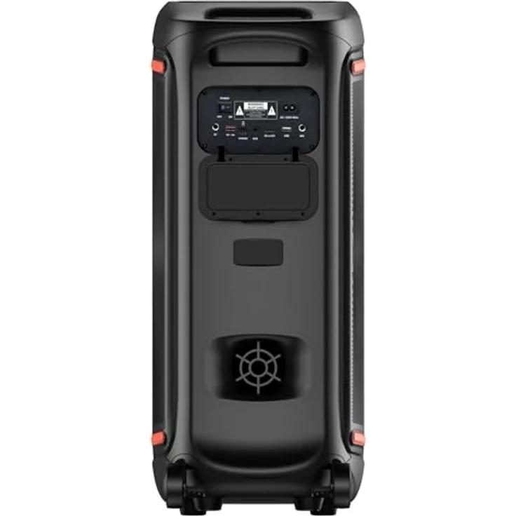 Denver BPS-470, Bluetooth Party Speaker mit 2 x 10" Woofers, 2000 W, spritzwassergeschützt, schwarz, neu – Bild 7