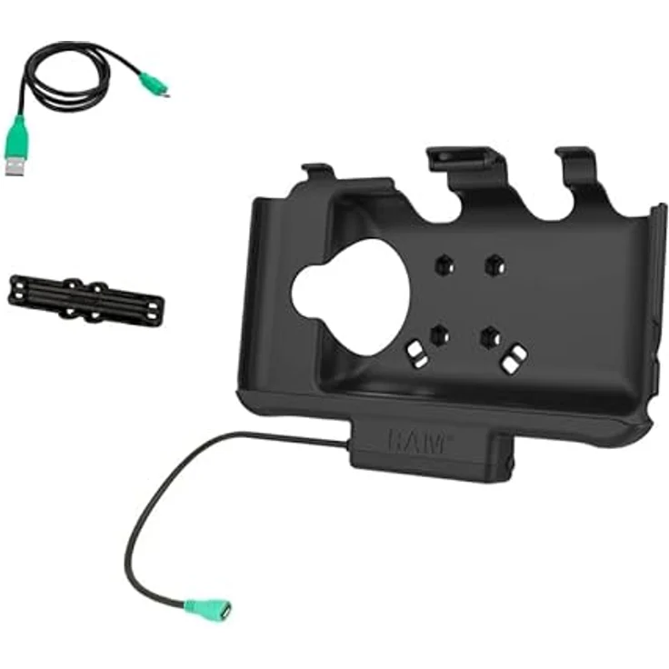 RAM Mounts EZ-Roll'r Powered Cradle, Tablet Halterung, Schwarz – Bild 5