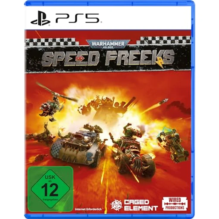 Wired Productions Warhammer 40,000: Speed Freeks - PS5, actionreiches Rennspiel mit Level-Editor und Multiplayer-Modus – Bild 1