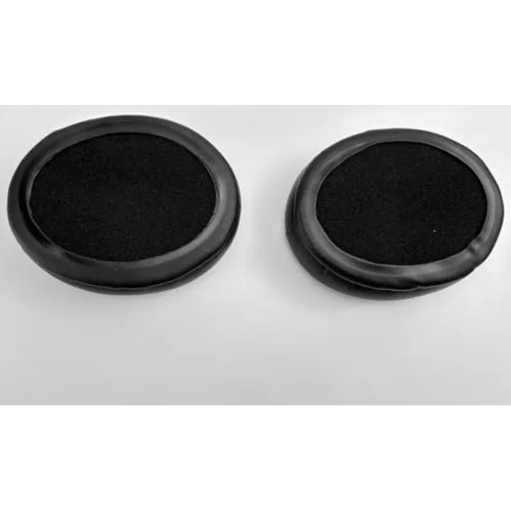 INF Ersatz-Ohrpolster für Kingston HyperX Cloud Hurricane 2/Alpha/Alpha S, Ergonomisches Design, Isolation und Komfort, Proteinleder, Schwarz – Bild 2