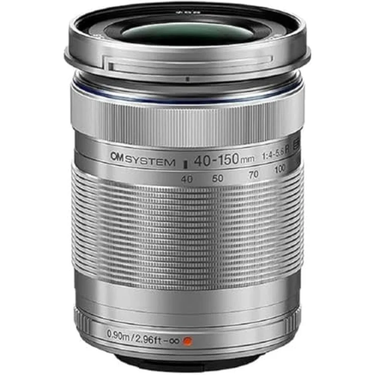OM SYSTEM M.Zuiko Digital ED 40-150mm F4‑5.6 Objektiv, Silber, Ultrakompaktes Telezoom für alle MFT-Kameras – Bild 1