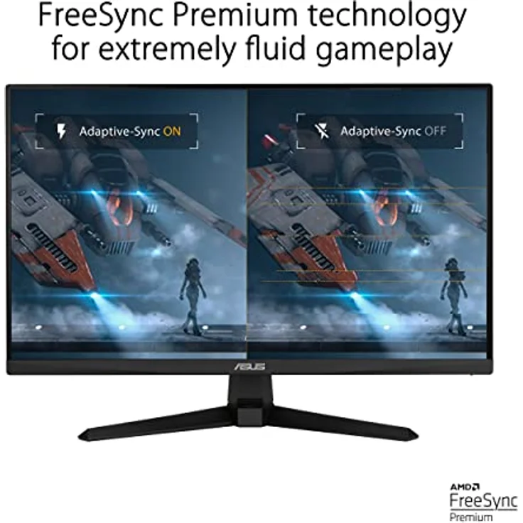 ASUS TUF Gaming VG249QM1A | 24 Zoll Full HD Monitor | 270 Hz, 1ms GtG, G-Sync kompatibel FreeSync Premium | Fast-IPS Panel, 16:9, 1920x1080, DisplayPort, HDMI – Bild 4