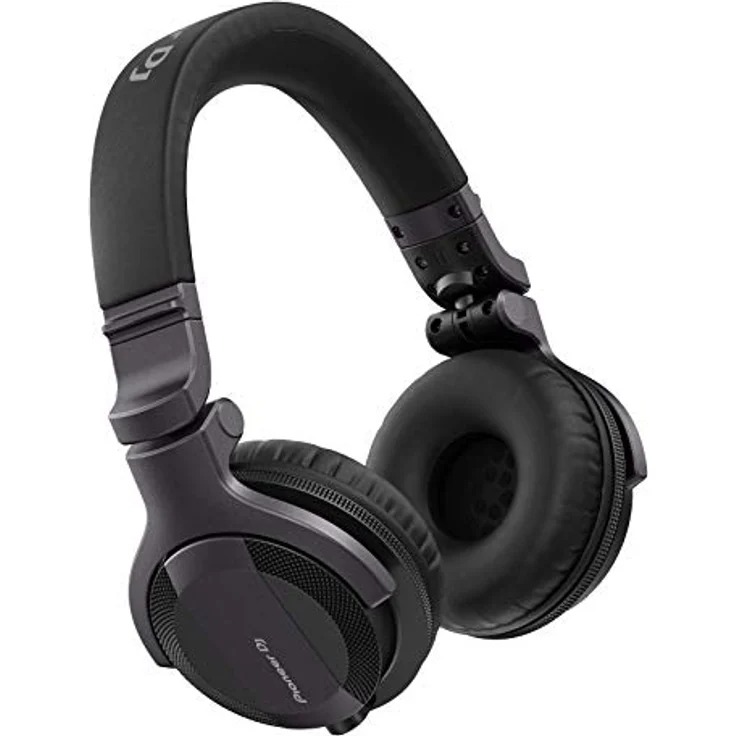 Pioneer DJ HDJ-CUE1 On-Ear Kopfhörer DJ-Kopfhörer (40mm-Treiber, Lautstärkenregelung, zusammenklappbar und drehbare Ohrmuscheln) schwarz – Bild 2