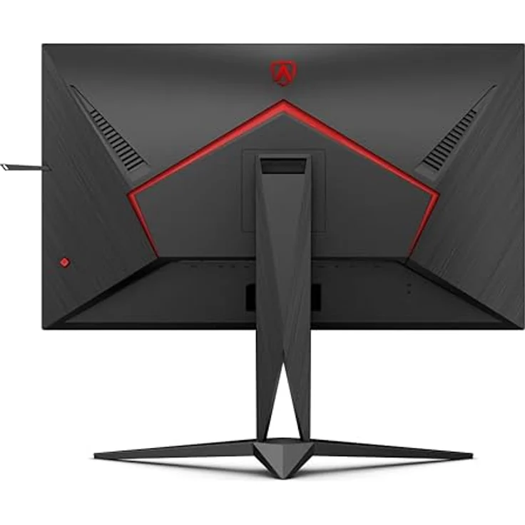 AOC AGON AG325QZN - 32 Zoll QHD Gaming Monitor, 0,5ms MPRT, 240 Hz, FreeSync Premium, HDR 400 (2560x1440, HDMI, DisplayPort, USB Hub) schwarz/rot – Bild 4