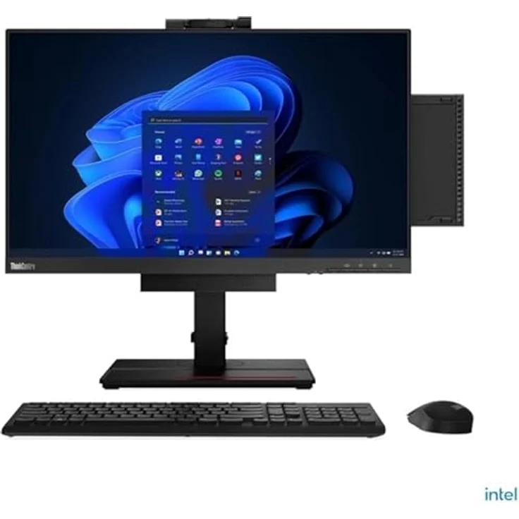 Lenovo ThinkCentre M70q Gen4, Mini Desktop-PC mit Intel Core i5 13500T, 16 GB RAM, 512 GB SSD, Wi-Fi 6E, Raven Black – Bild 7