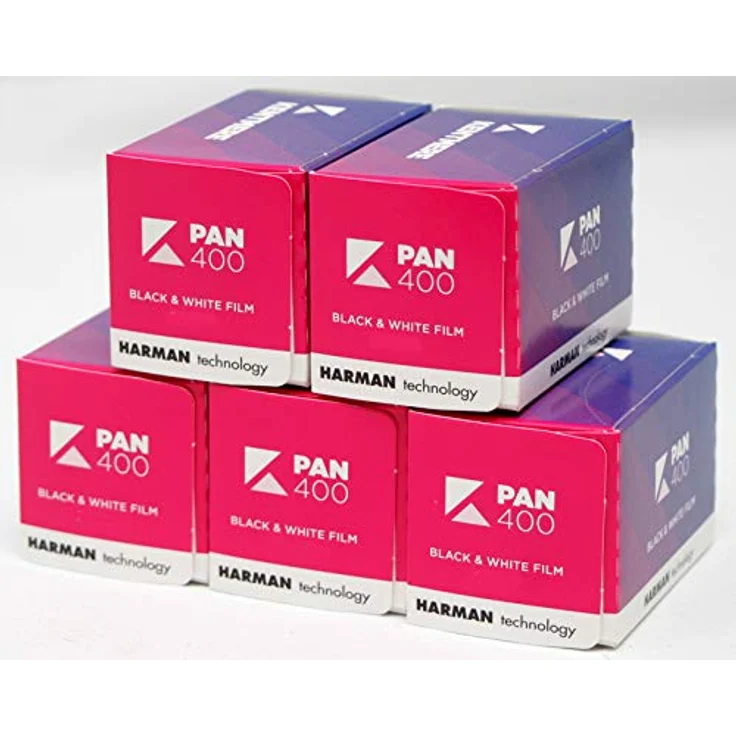 Kentmere 400asa schwarzweiß-Film 35mm 36exp Packung mit 5 stück – Bild 2