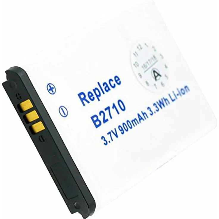 AccuCell Akku für Samsung GT-B2710, AB803446BU, Passgenauigkeit und kompakte Maße 49,4 x 34,0 x 5,8mm