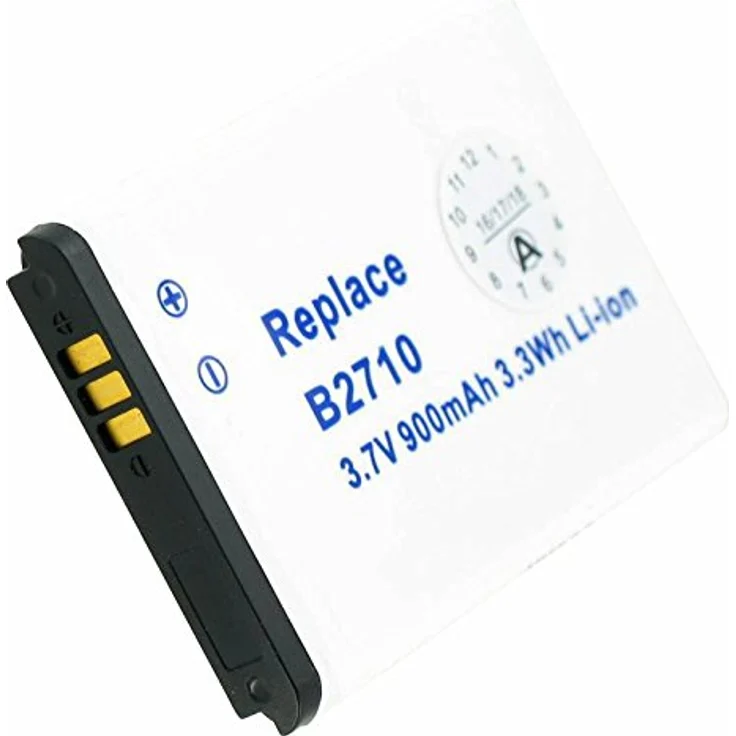 AccuCell Akku für Samsung GT-B2710, AB803446BU, Passgenauigkeit und kompakte Maße 49,4 x 34,0 x 5,8mm – Bild 1