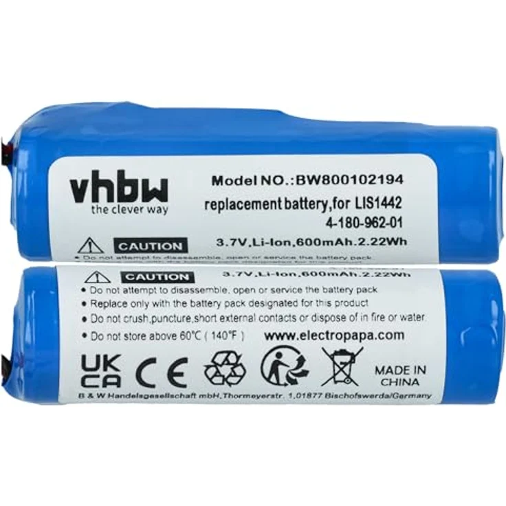 AKKUman Akku kompatibel Sony Playstation Move Navigation 600mAh – Bild 10