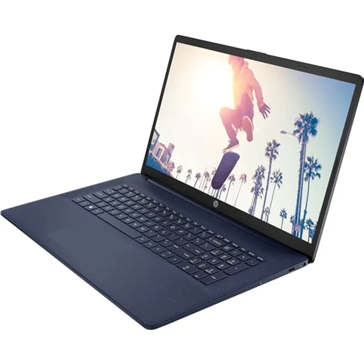 HP 17-cn0136ng, Laptop mit Intel® Celeron® 1,1 GHz, 43,9 cm (17,3"), Full HD 1920 x 1080, 8 GB RAM, 256 GB SSD – Bild 2