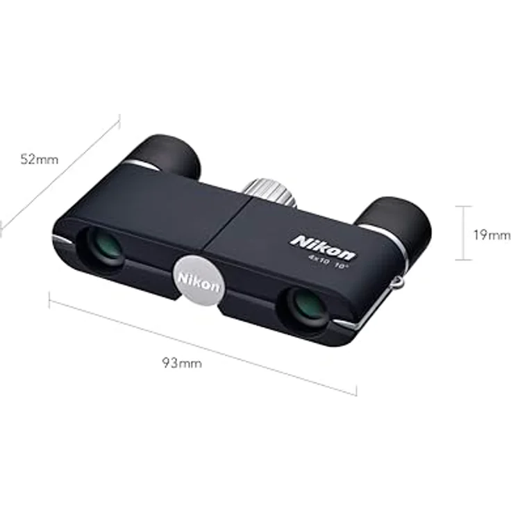 Nikon 4x10 DCF, Kompaktes Fernglas mit 10 mm Objektiv und mehrschichtvergüteten Linsen, ideal für Theater und Museen – Bild 3