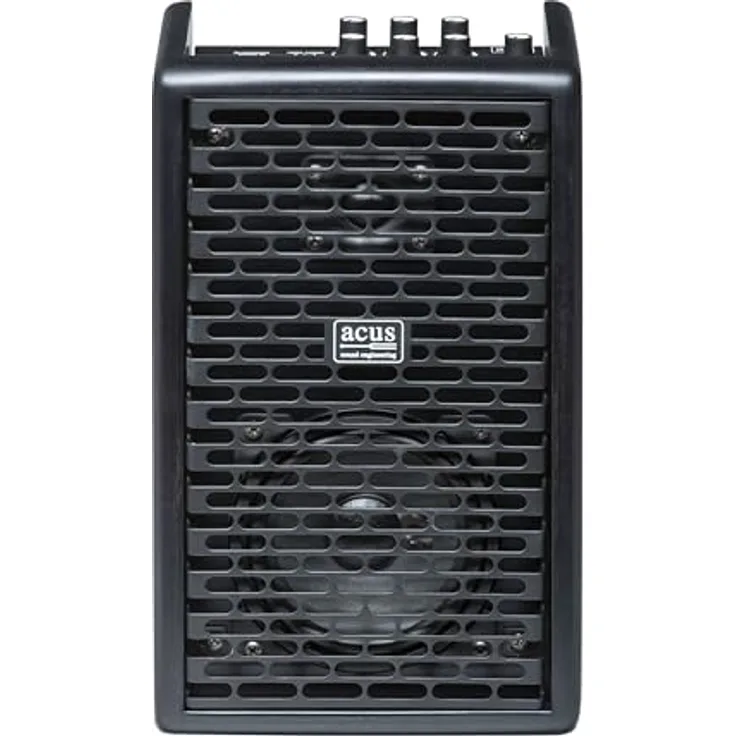 Acus Sound Engineering Ferdi 4, Aktiver Akustikverstärker mit 250 Watt Leistung, 4 Kanälen und schaltbaren Effekten, Schwarz