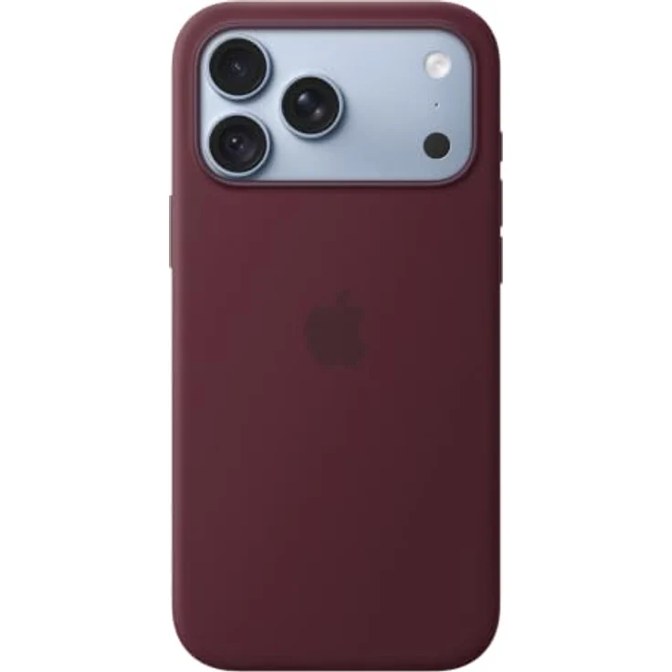 Apple Silicone Case für iPhone 18 Pro Max, Burgunder, mit MagSafe, stoßfest und kratzsicher – Bild 2