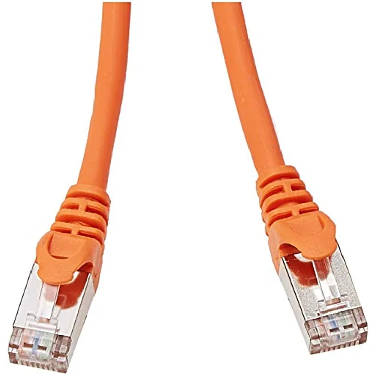 Equip Patchkabel RJ45 Cat6A S/FTP (S-STP) PIMF 5,00 m Orange