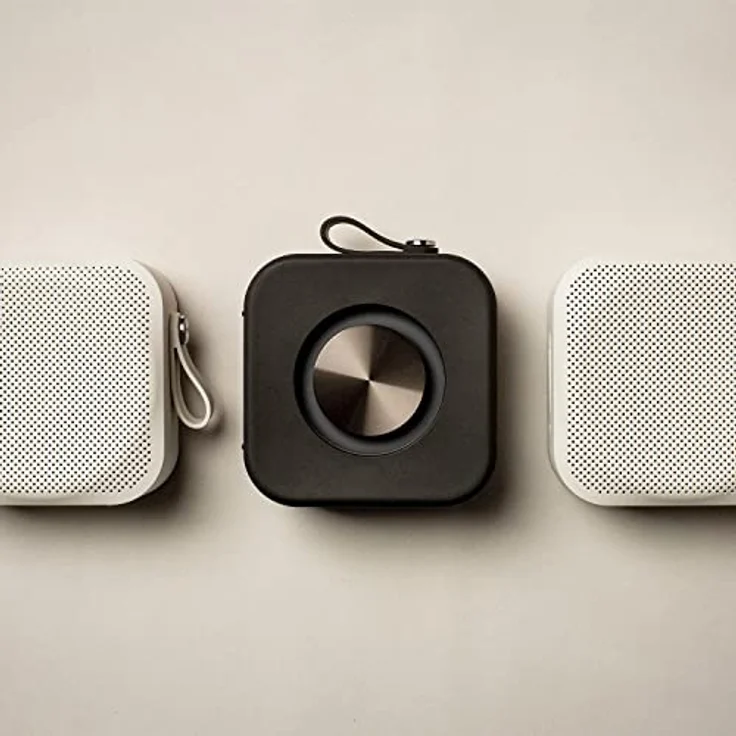 Sudio F2 Tragbarer Bluetooth-Lautsprecher mit IPX7 wasserdicht, Übertragungsfunktion, 3,5 mm AUX-Eingang, 15 Stunden Spielzeit (weiß) – Bild 5