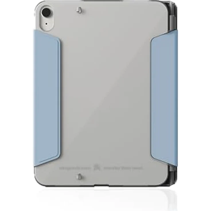 STM Studio Case Folio Schutzhülle kompatibel mit Apple iPad 10.9" (2022) - (Transparente Rückseite, Standfunktion, Wake/Sleep, Apple Pencil 1 Fach) Hellblau – Bild 3