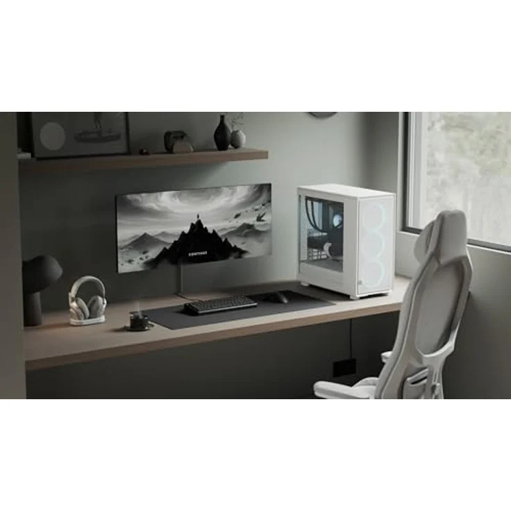Fractal Design Epoch XL White TG RGB Clear Tint – Bild 6