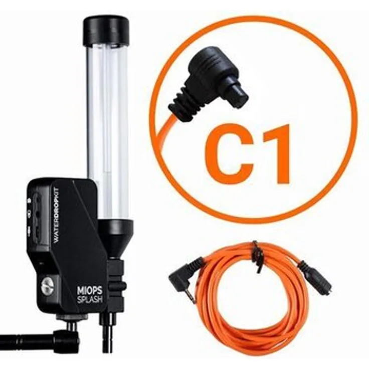 Miops Splash V2 Wassertropfen Pro Kit für Canon C1, komplett mit App-Steuerung und flexibler Halterung