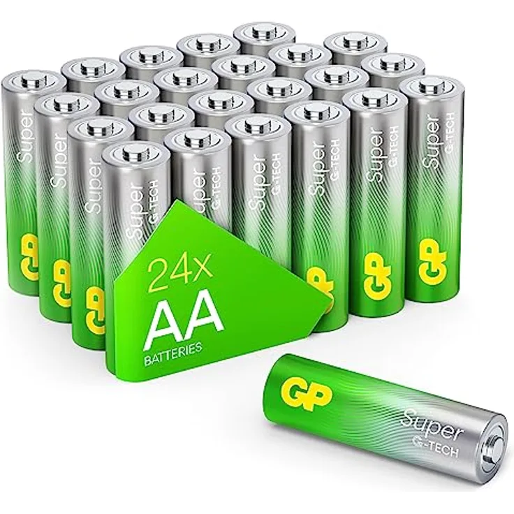 1x24 GP Super Alkaline AA 1,5V Batterie Packs 03015AETA-B24