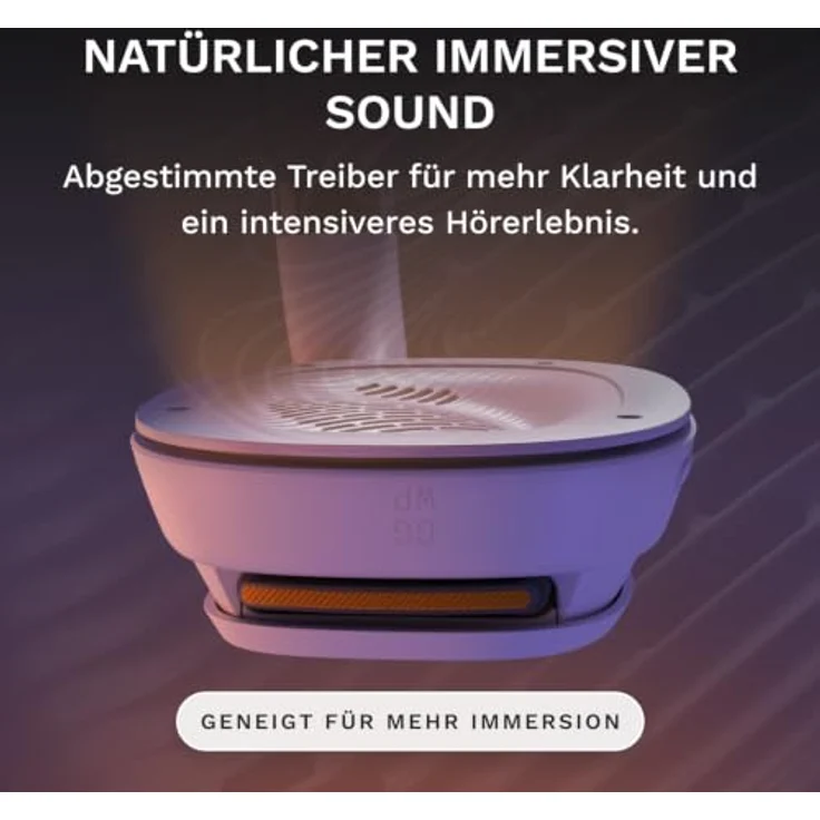 Glorious GHS Wireless InfinitePlay, Kabelloses Gaming-Headset mit dualem Audio und geräuschunterdrückendem Mikrofon, Weiß – Bild 5