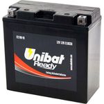 Unibat CT14B FA, 12V Wartungsfreie Motorradbatterie mit 12 Ah Kapazität und 210 A Kaltstartstrom