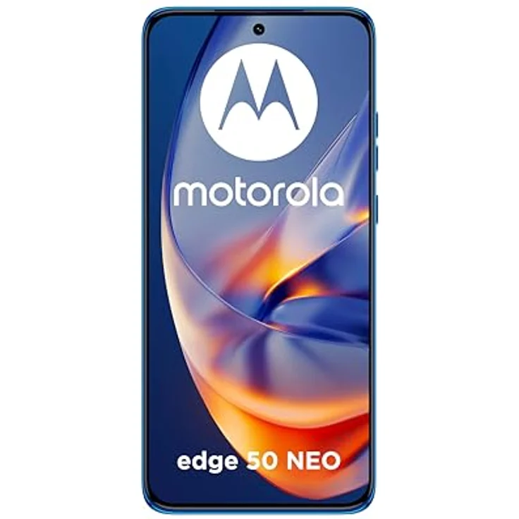Motorola Edge 50 Neo (8/256GB, Sony LYTIA™ 700C Kamera, 6.36" POLED 120Hz Display, IP68, MediaTek MTK 24M, 4310mAh Akku, 68W Ladung, Android 14) in PANTONE Nautical Blue – Bild 2
