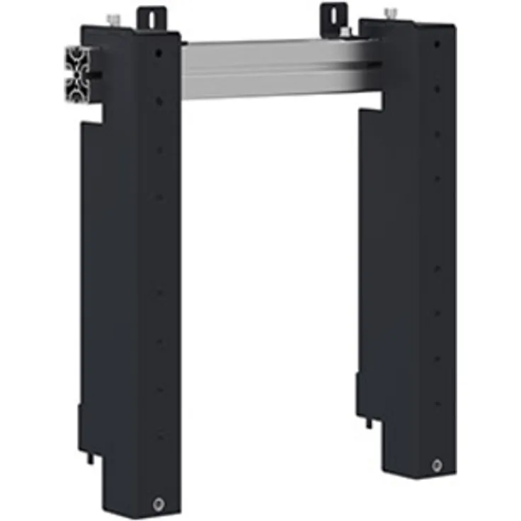 AG Neovo VWM-01 Befestigungskit, 2 Wandhalterungen mit Montagearm, für Videoleinwand, Aluminium und Stahl, Schwarz und Silber, für Bildschirmgrößen 107-165 cm (42"-65"), VESA bis 400x400 mm
