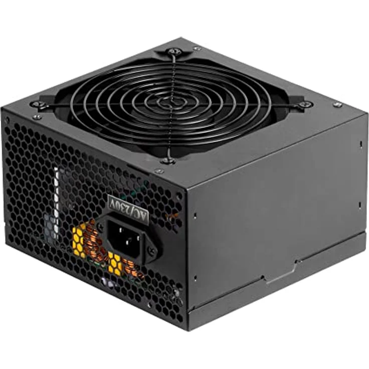 Tacens Anima APIII500, Netzteil PC ATX 500W, SMD Technologie 85% Bronze 12V, Ultra-leiser 12cm Lüfter, Schwarz – Bild 3