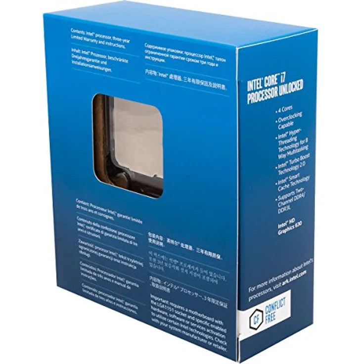 Intel Core i7 7700 K 4,2 GHz QuadCore 8 MB Cache Prozessor – Bild 4