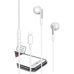 COFI 1453 In-Ear iPhone Kopfhörer Headset Ohrhörer und Mikrofon für iPhone weiß In-Ear-Kopfhörer