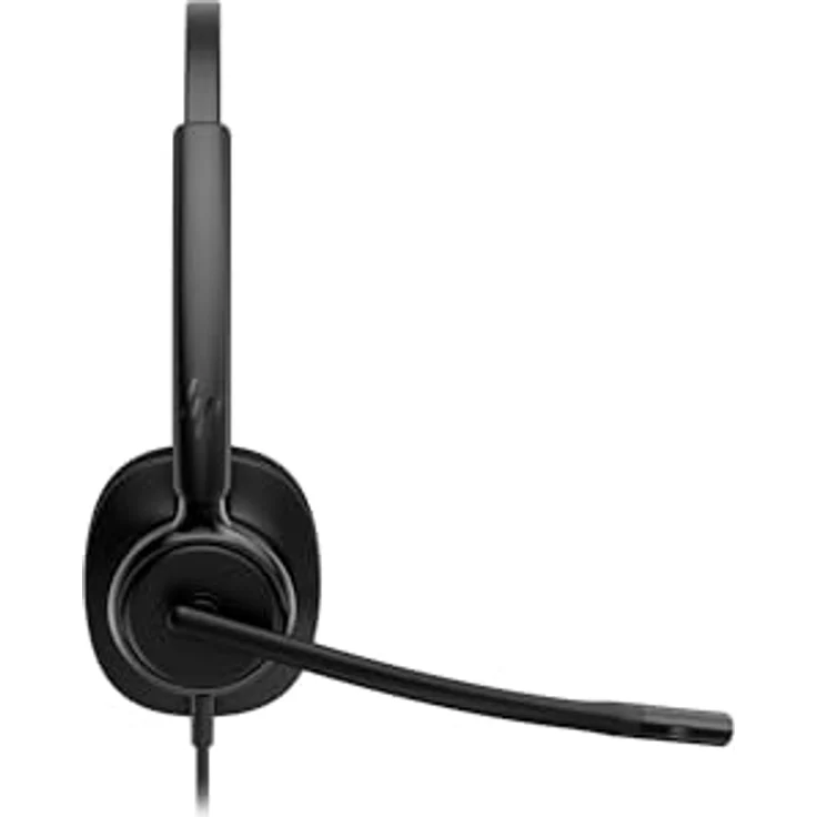 Poly Mission 425, Stereo USB-Headset Classic mit AI Geräuschunterdrückung und ergonomischem Design, ultraleicht, Schwarz – Bild 3