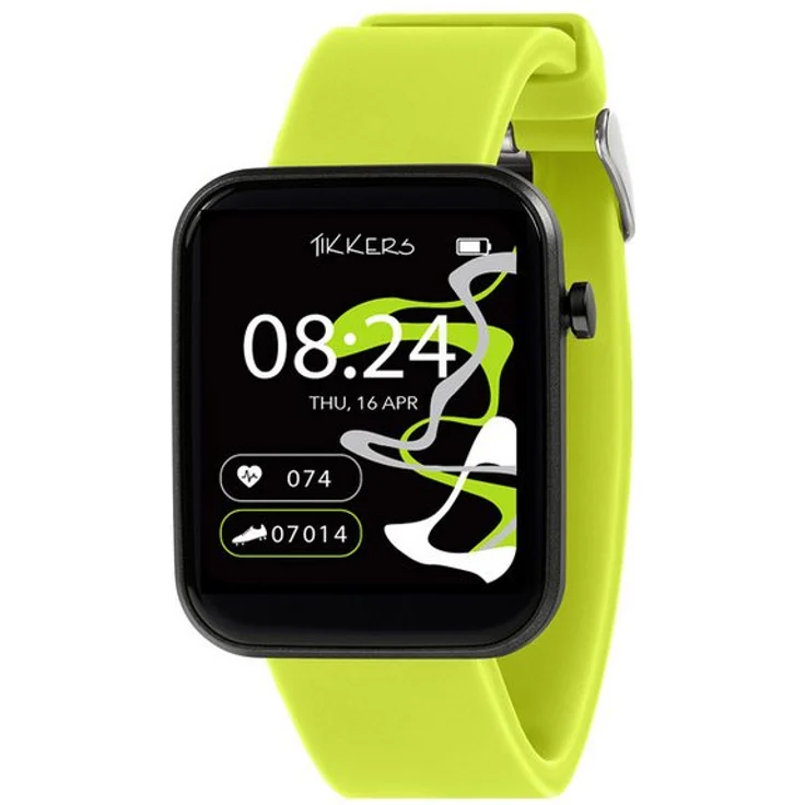 Tikkers Tikkers Smart Watch Serie 13 Silikonband Smartwatch Set, mit geschlossener Akustik