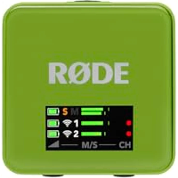 RØDE Wireless GO (Gen 3) – Kompaktes kabelloses Mikrofon mit 32-Bit Float Aufnahme, intelligenter Pegelregelung und 2,4 GHz digitaler Übertragung, für Telefone, Kameras und Computer (Grün) – Bild 5