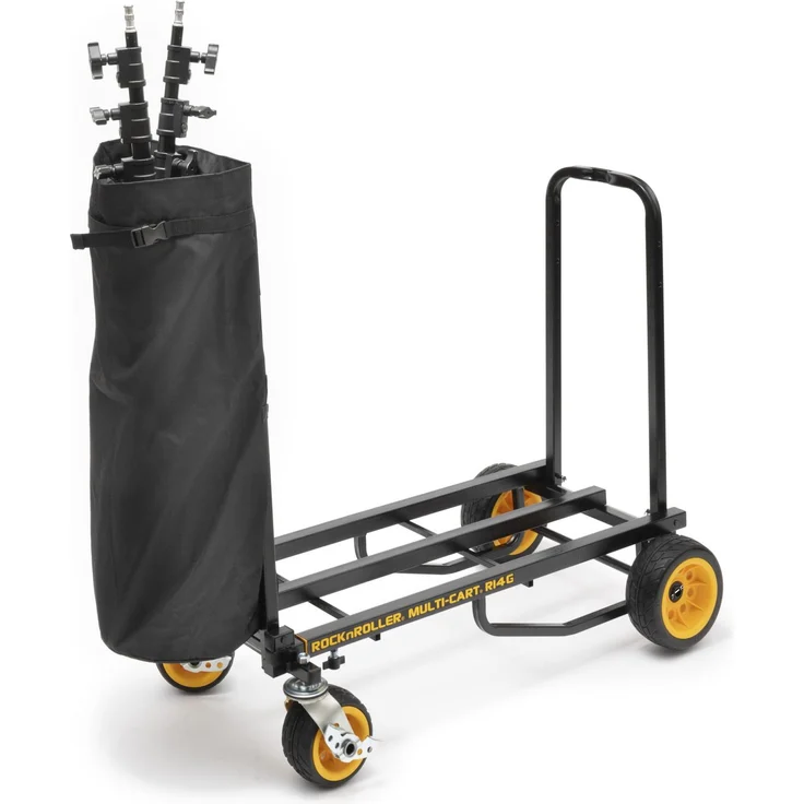 RocknRoller RSA-HBR14 - Handle Bag mit steifem Boden, passend für R14, R16, R18, Zubehör für Audio Racks und Cases