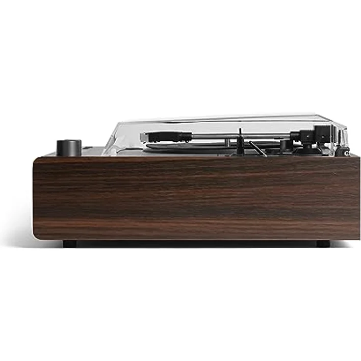 Victrola Eastwood Signature Bluetooth Plattenspieler mit Dreigang-Plattenspieler und austauschbarer Audio-Technica-Kartusche | Espresso – Bild 5