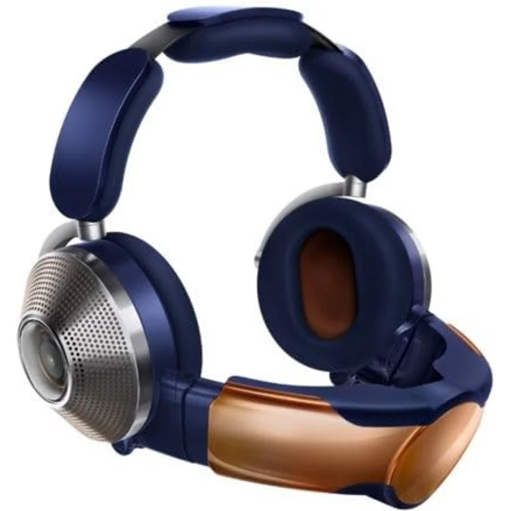 Dyson Zone Absolute+ Kopfhörer mit Luftreinigungsfunktion (Nachtblau/Kupfer) – Bild 5