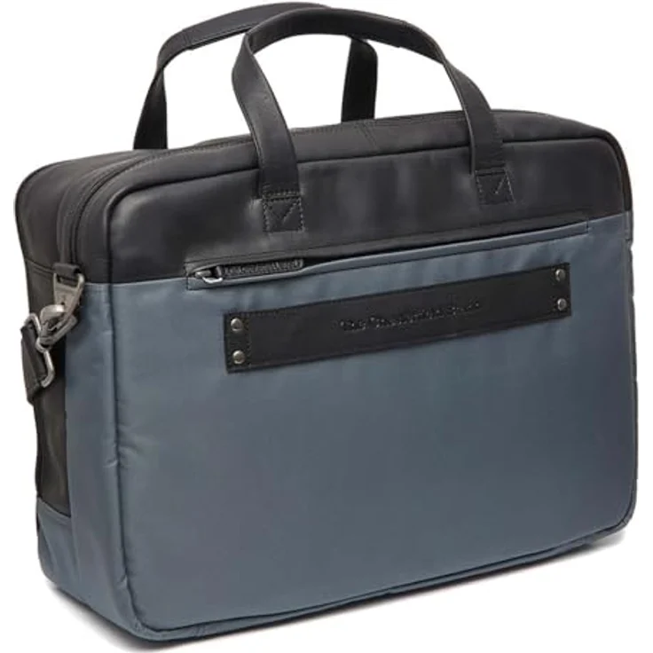 The Chesterfield Brand Nivano Business Bag, gepolsterte Laptop-Tasche mit organisiertem Innen- und Außenfach, Hellgrau – Bild 2