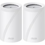 TP-Link Deco BE65 Pro, Tri-Band WLAN Router mit bis zu 9,3 Gbit/s, Weiss, 2-Pack