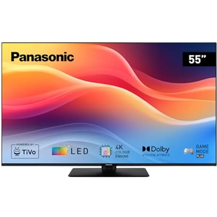 Panasonic TB-55W61AEZ, 55 Zoll LCD-TV mit Smart-TV-Funktionen, WLAN und 3 HDMI-Anschlüsse, schwarz – Bild 2