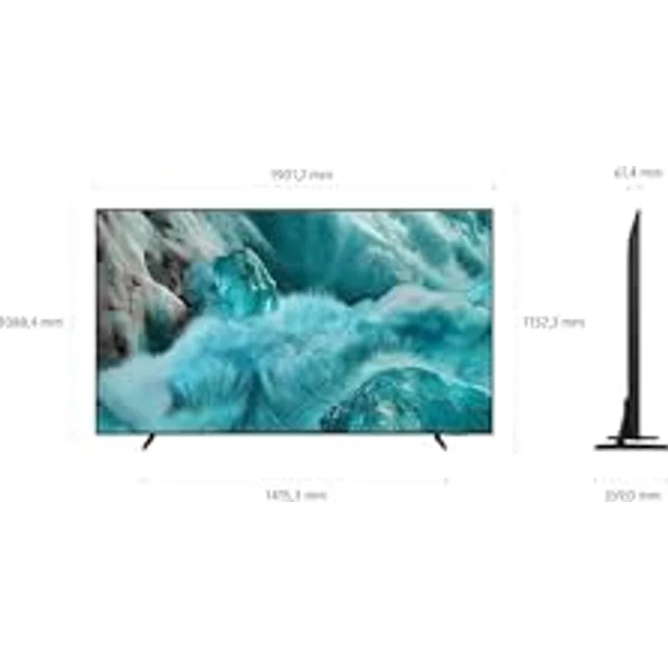 Samsung QLED Q8F, 85 Zoll 4K Smart TV mit AI-Vision, Quantum Dot, HDR10+, Q4 AI Prozessor, One UI Tizen, Wi-Fi, Bluetooth 5.3, Motion Xcelerator – Bild 4
