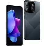 Tecno Mobile Spark GO 2023 Smartphone (Android, Dual SIM, 1600 x 720 HD+ Display, 3GB RAM, 64GB Speicher, Quad-Core, 13MP Dual-Kamera) Endless Black