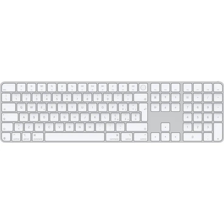 Apple Magic Keyboard with Touch ID and Numeric - Tastatur - QWERTY, kabellos mit erweitertem Layout und USB-C Anschluss