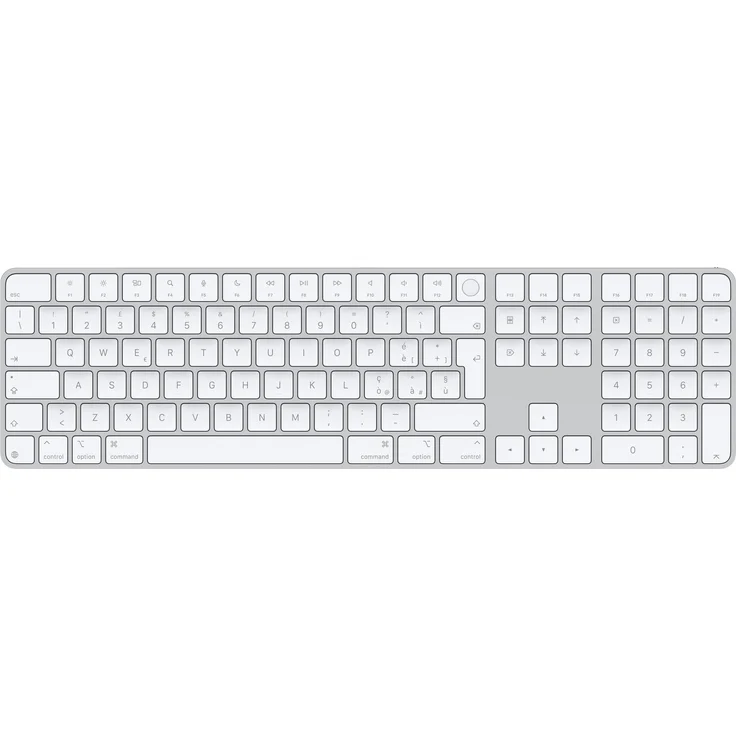 Apple Magic Keyboard with Touch ID and Numeric - Tastatur - QWERTY, kabellos mit erweitertem Layout und USB-C Anschluss