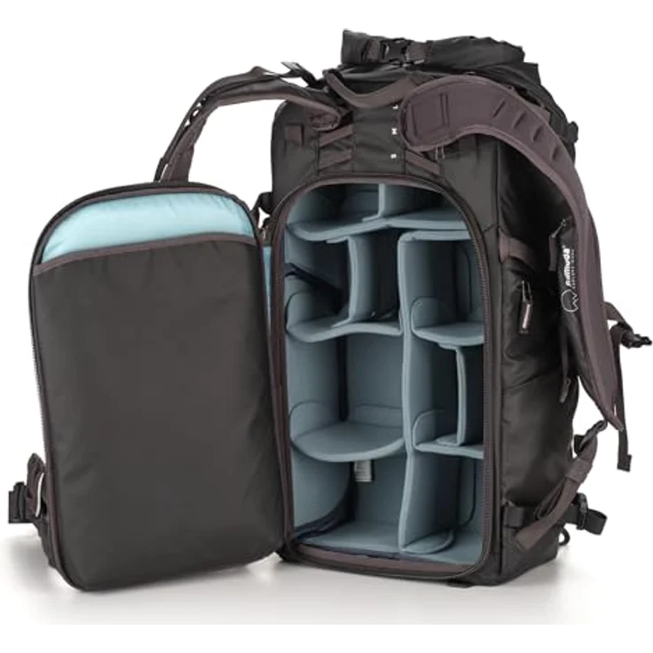 Shimoda Core Unit - Mirrorless - XL30 RST (520-453), Rucksack-Innenleben für spiegellose und DSLR-Kameras bis 12 cm Höhe, wasserabweisend, umfangreicher Zugang – Bild 3