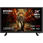 DYON ULTIMAX 24H-TI-W, 24 Zoll (60 cm) HD Smart TV mit Tizen OS, Triple Tuner (DVB-C/-S2/-T2), Samsung Smart Hub, Prime Video, Netflix, Disney+ [2025]