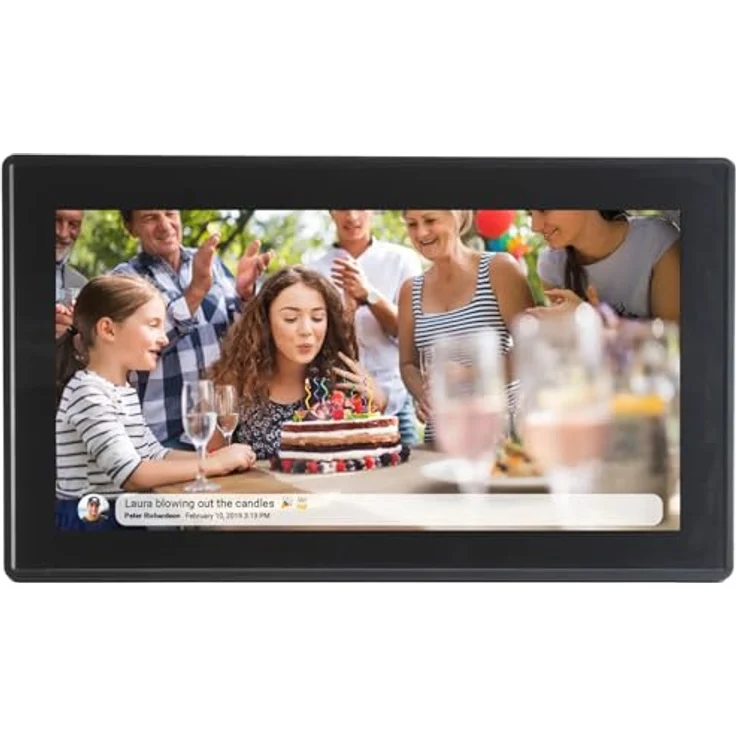 Denver PFF-1515B 15,6'' digitaler Bilderrahmen schwarz (15.60", 1920 x 1080 Pixel), Digitaler Bilderrahmen, Schwarz – Bild 3