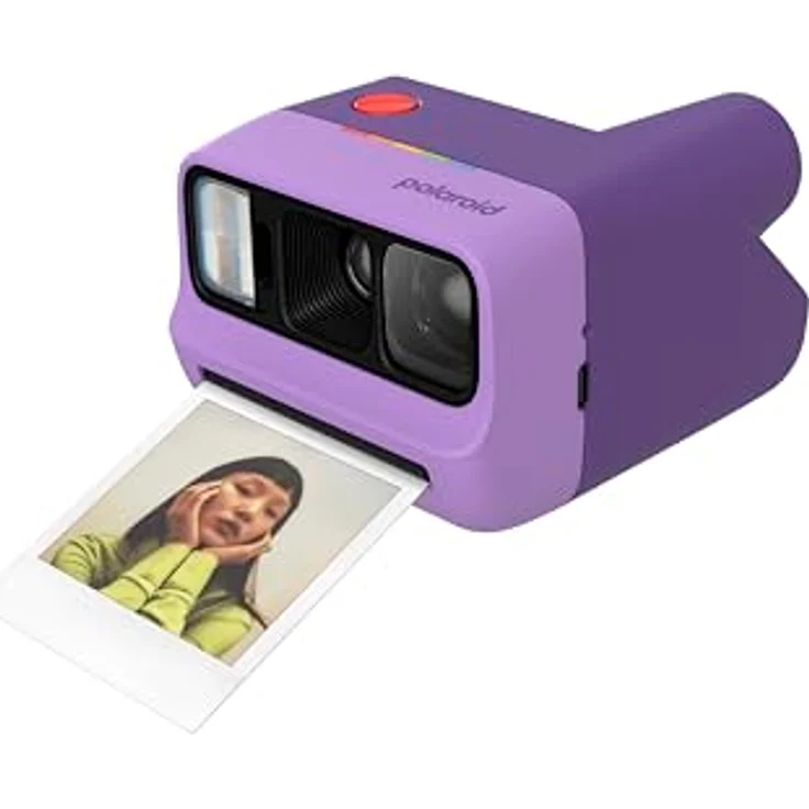 Polaroid Go Generation 3, Mini Sofortbildkamera in Lila mit Selfie-Spiegel und Blitz, nur kompatibel mit Go Film – Bild 2