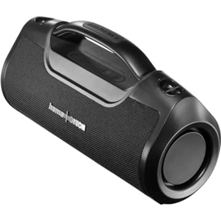 Hama Mate Pro MK II, Bluetooth Lautsprecher mit IPX6 Spritzwasserschutz, 60 Watt Nennleistung, 16 h Akkulaufzeit, Schwarz – Bild 2