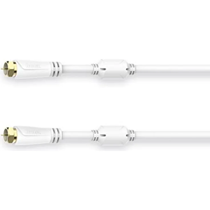Hama Antennenkabel 3 m, F Stecker zu F Stecker, Weiß – Bild 9