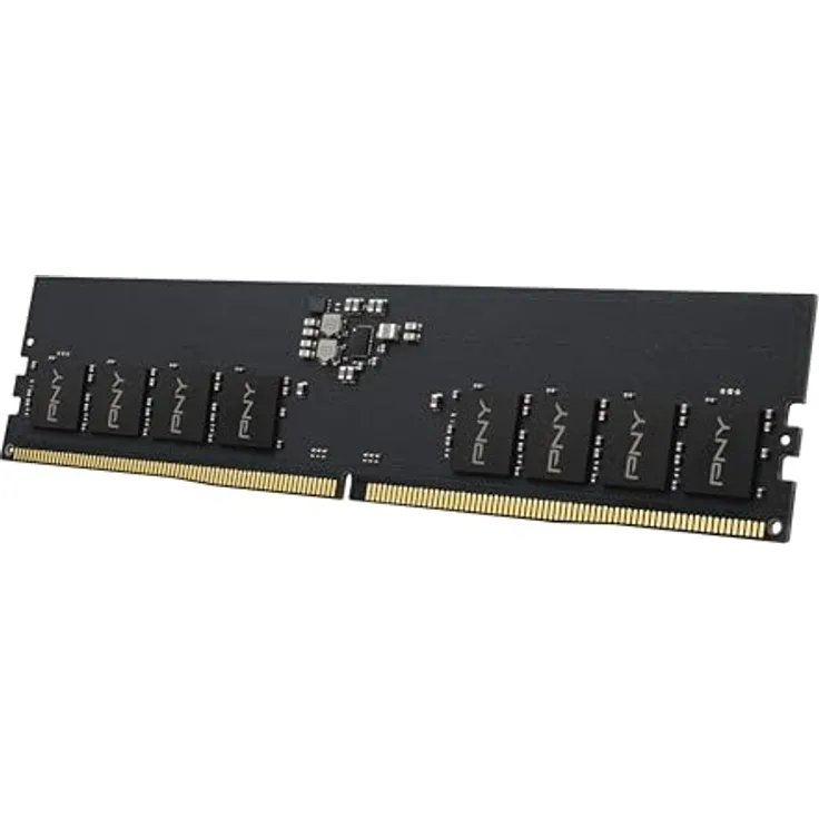 PNY 16GB Performance DDR5 5600MHz Desktop Memory, CAS 46, 1,1 Volt, Plug-and-Play Upgrade